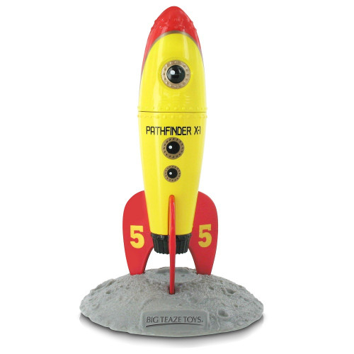 Big Teaze Toys Rocket Vibratör Yellow Mini Tasarım Masaj Aleti