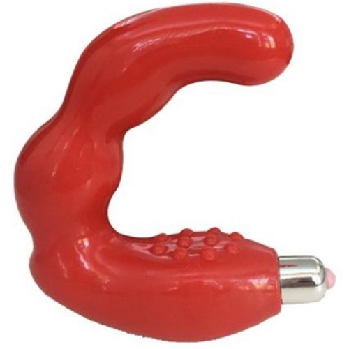 Fairy Hook Kırmızı Prostat Ve Testis Uyarıcılı Titreşimli G-Spot Anal Vibratör Plug