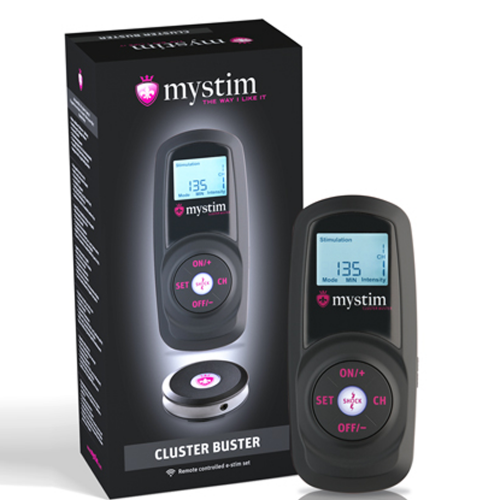 Mystim Cluster Buster Wireless Estim Başlangıç Elektro Şok Seti