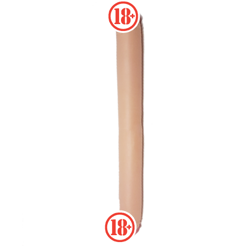 Pleasure Toys 34 cm Uzunluğunda Çift Taraflı Kullanılabilen Realistik Yapay Penis