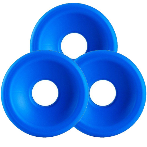 Erox Sleeve 3'lü Penis Pompası Başlığı Set Mavi