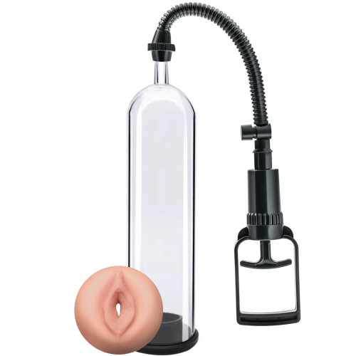 Erox Men's Enlargement Penis Pump Penis Pompası Vajina Başlıklı
