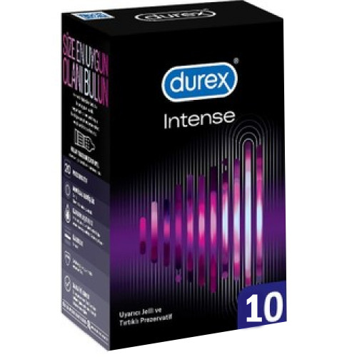 Durex İntense Prezervatif 10'lu Paket Kondom