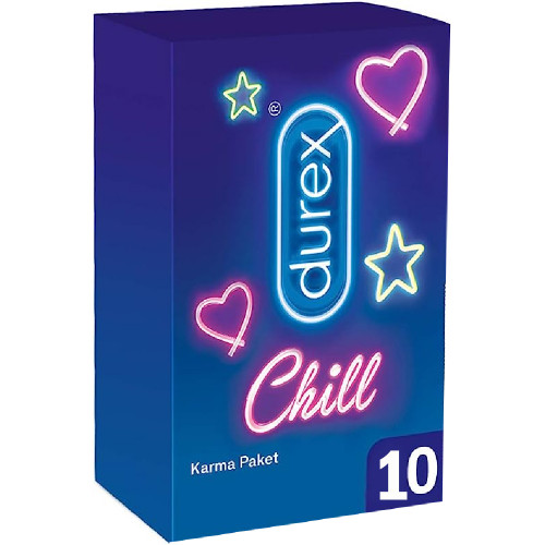 Durex Chill 10'lu Paket Prezervatif Kondom