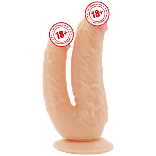 Sexual World Lifelike G-Spot Anal ve Vajinal Çift Taraflı Realistik Penis-Flesh