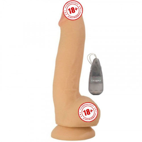 Calexotics Max Vibrating Cock 21 cm Titreşimli Amerikan Realistik Penis