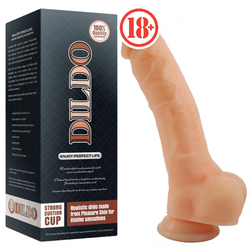 Dildo Series Adan 18 cm Bükülebilir Esnek Realistik Penis