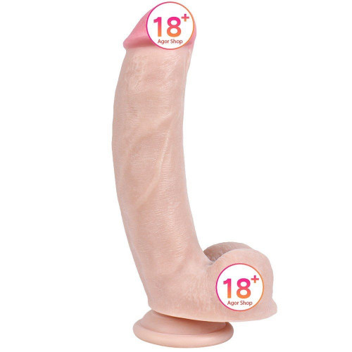 Dildo Series Wills 22 cm Silikon Vantuzlu Realistik Penis Dildo