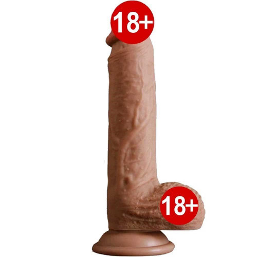 Dildo Series Best Sex Toys Gerçek Kıkırdalı Ten Dokusuna Sahip Gerçek Dildo 20 cm
