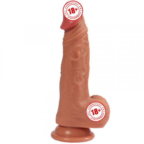 Dildo Series Evan Heating 19.5 Cm Realistik Penis