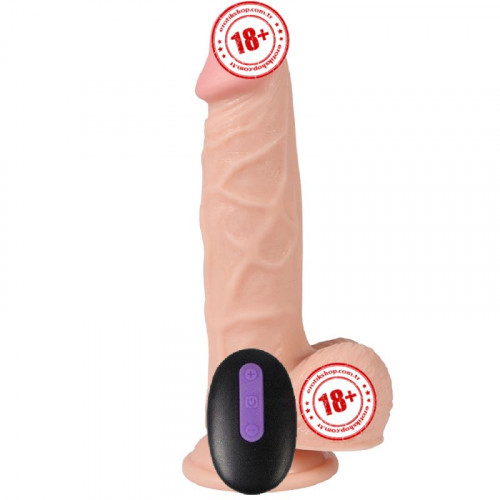 Dildo Series Hans 21 cm Uzaktan Kumanda Şarjlı Penis