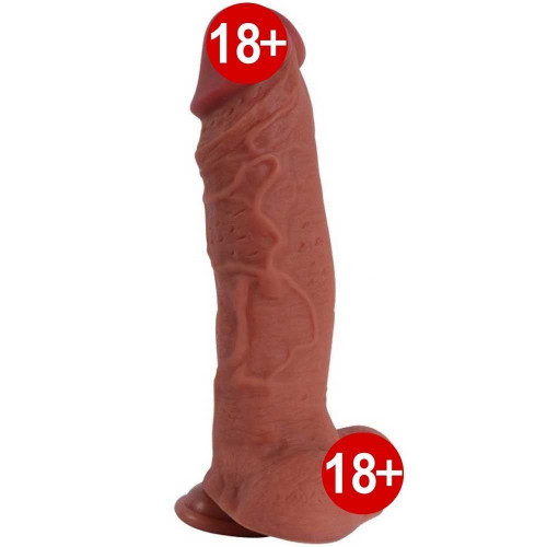 Dildo Series Ultra Kalın ve Dev Realistik Penis Et Doku 27 cm