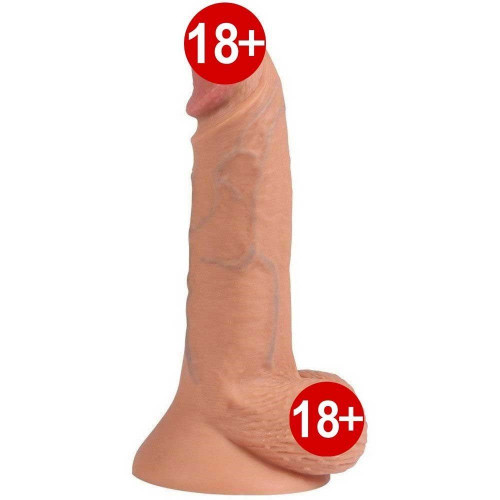 Dildo Series New Tyler 19 cm Aktif Deri Penetrasyon Realistik Penis