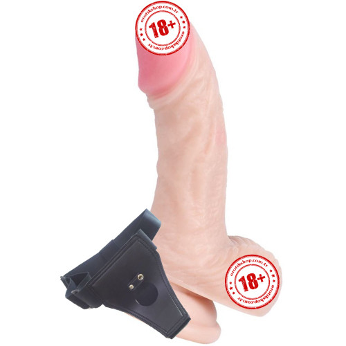 Dildo Series Vincy 13 Cm Belden Bağlamalı Realistik Strapon Penis
