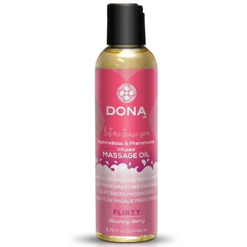 Dona Massage Oil Blushing Berry Öpülebilir Masaj Yağı 110 ml
