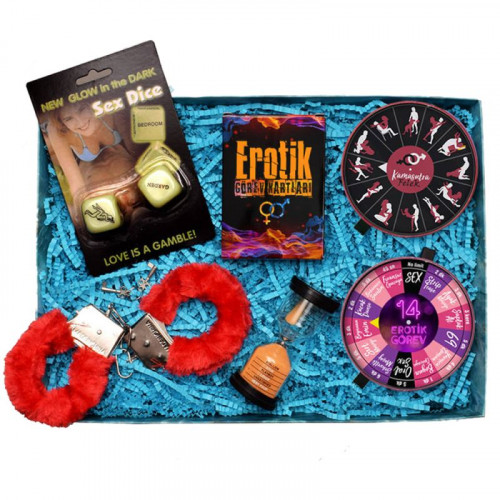Erox Erotica Play Fantasy Heyecanlı Geceler Erotik Oyun Hediye Kutusu