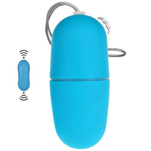 Sexual World 10 Mode Vibration Giyilebilir Uzaktan Kumandalı Vibratör-Blue