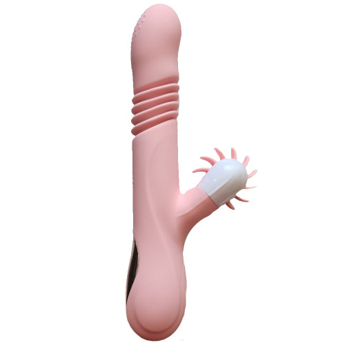 Sexual World Nuo Thrusting Isıtmalı ve İleri Geri Hareketli Rabbit Vibratör-Pink