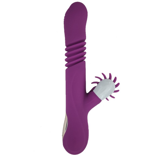 Sexual World Nuo Thrusting Isıtmalı ve İleri Geri Hareketli Rabbit Vibratör-Purple
