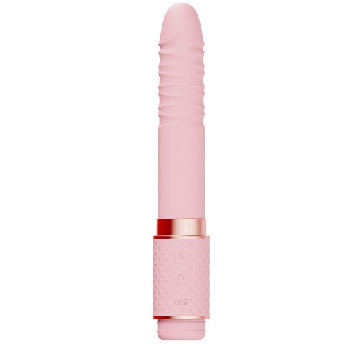 Sexual World Niminey Sucking And Heating Isıtmalı ve Hareketli Vibratör-Pink