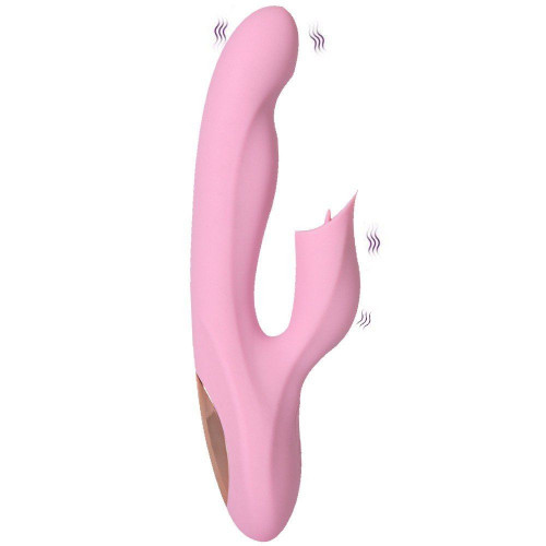 Erox Pearly Pink Dil Hareketli G-Noktası Stimülasyon Vibratör