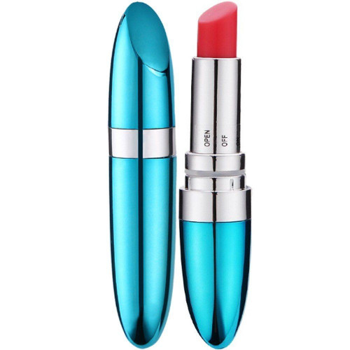Erox Lipstick Blue Mini Ruj Vibratör