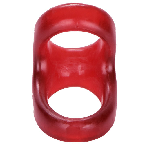 Sexual World Easy Realese Duo Silicone Cock Ring Penis Halkası-Red