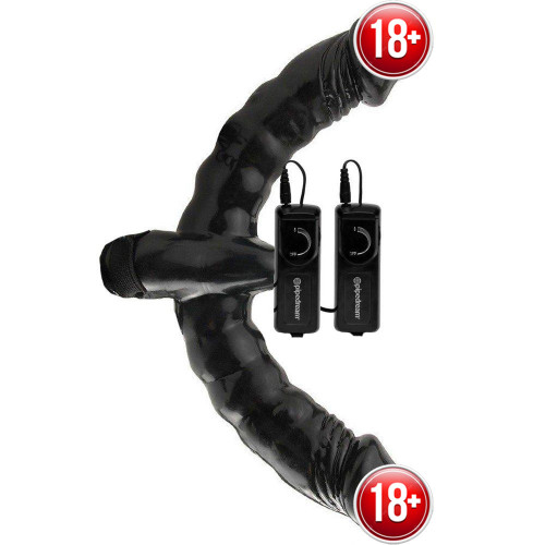 Pipedream  Fetish Fantasy Series Vibrating Double Delight Strap-On