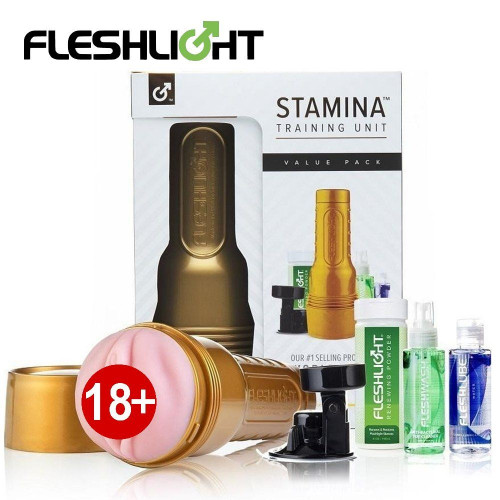 Orjinal Fleshlight Stamina Training Unit Value Pack Masturbator Seti