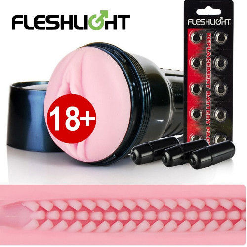 Orjinal Fleshlight Vibro Pink Lady Masturbator