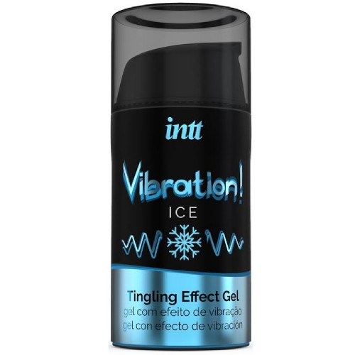 Intt Blue İce Effect Liquid Vibrator 15 ml
