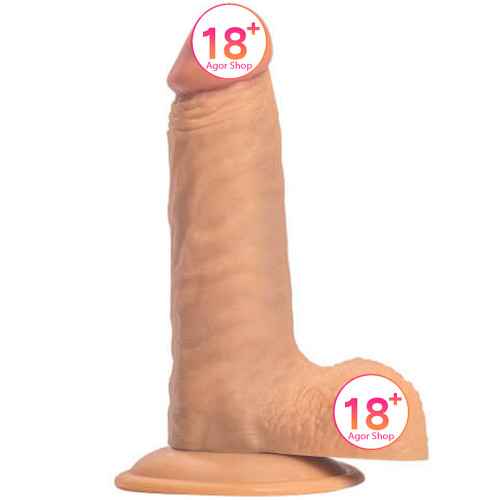 Loveshop Castiels 17.5 Cm Esktra Flexible Realistik Penis