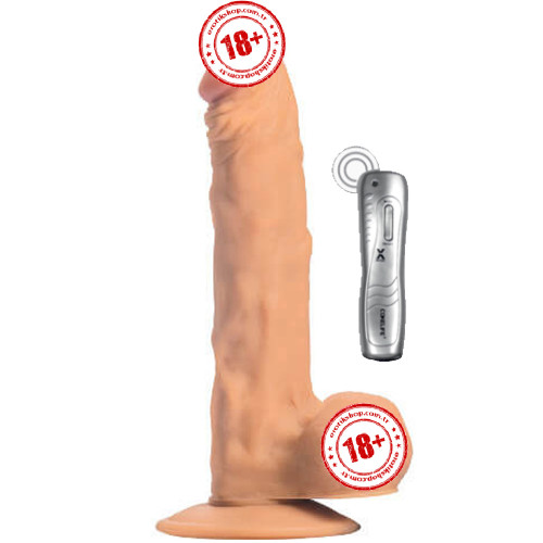 Loveshop Owen's Penis Strong Suction Cup Titreşimli Realistik Gerçekçi Dildo 25 cm