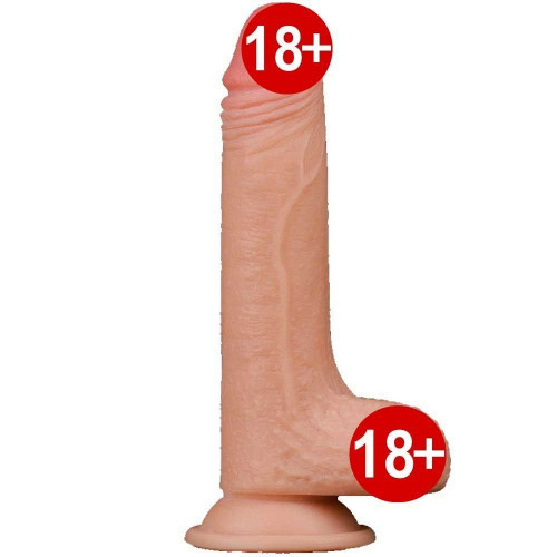 Lovetoy Sliding Skin Gerçek Deri Özellikli Dildo 18 cm Realistik Penis LV317001