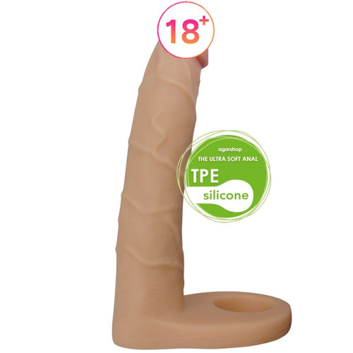 Lovetoy The Ultra Soft Double 17.8 cm Realistik Anal Penis LV1123