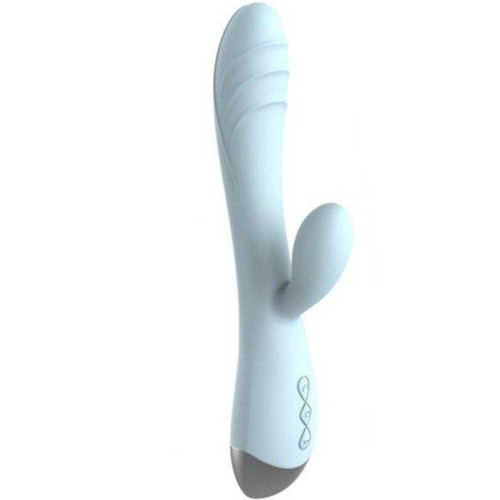 Ms Sex Toys Blue 10 Mod Güçlü Titrşeimli Şarjlı Kadın Rabbit Vibratör