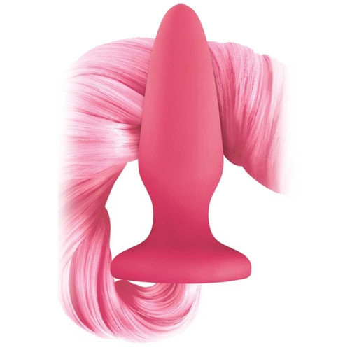 Ns Novelties Unicorn Tails Pink Kuyruklu Silikon Plug