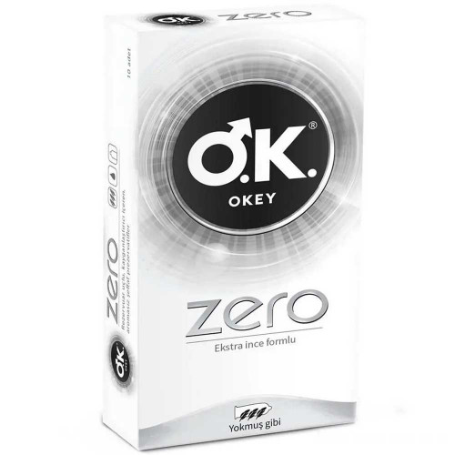 Okey Zero Klasik 10'lu Paket Prezervatif Kondom