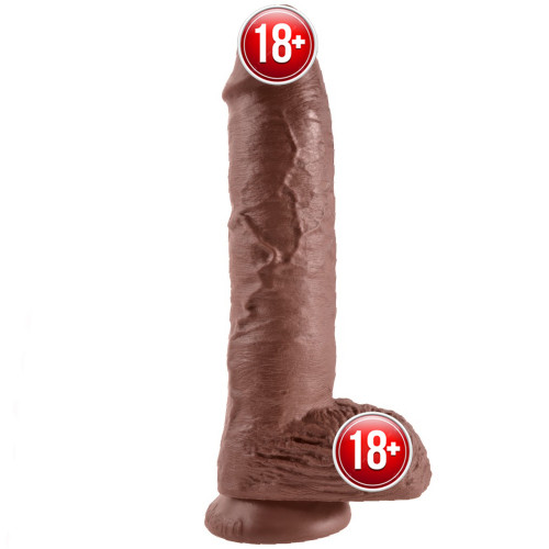 Pipedream King Cock 10 Inch Cock With Balls 25 cm Melez Realistik Penis