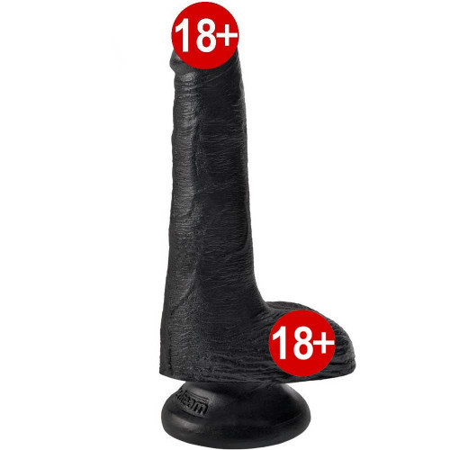 Pipedream King Cock 15 cm Testisli Zenci Amerikan Penis