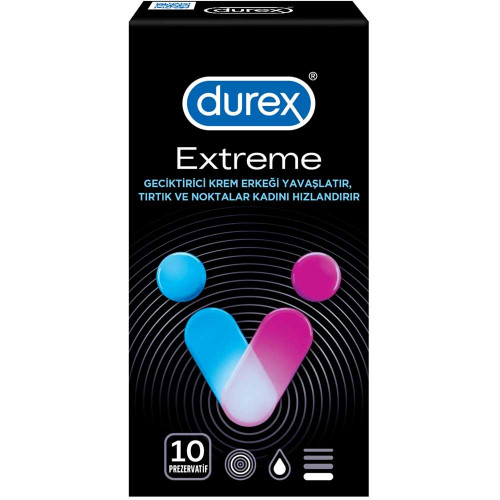 Durex Extreme Prezervatif 10'lu Paket