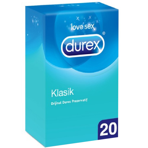 Durex Klasik Eko Paket 20'li Love Sex Prezervatif