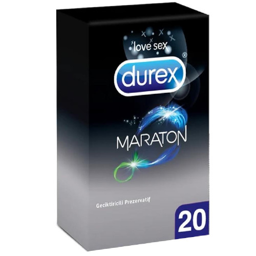 Durex Marathon Geciktirici Etkili Eko 20'li Prezervatif
