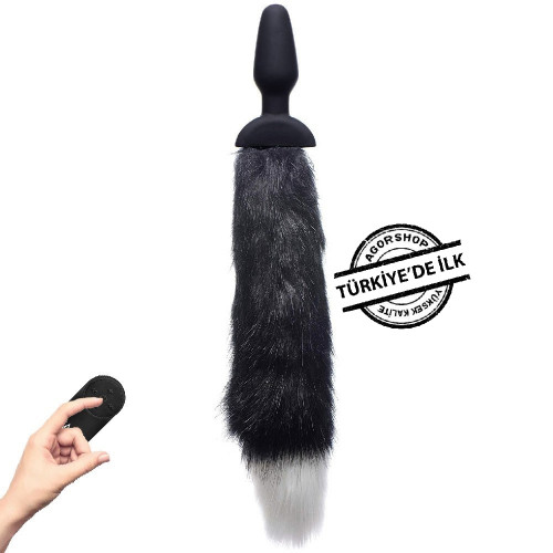 Xr Waggerz Moving And Vibrating Fox Tail Anal Plug