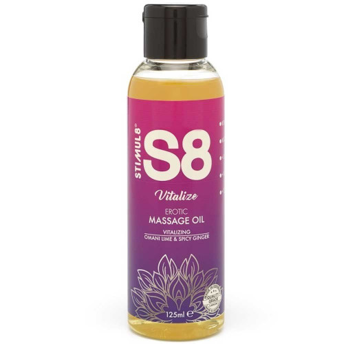 S8 Omani Lime & Spicy Ginger Massage Oil 125 ml