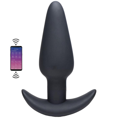 Sexua World Nano Phone Control Anal Vibrator Titreşimli Anal Plug-Black
