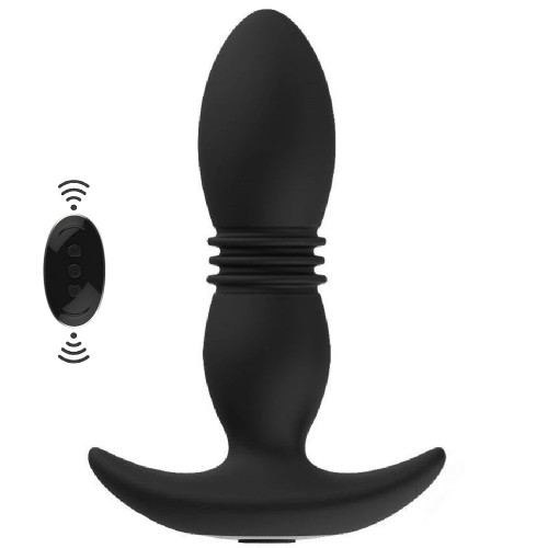 Sexual World Thrusting and Vibrating Anal Plug With Remote Control İleri Geri Anal Vibratör