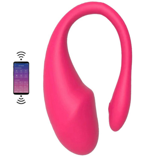 Sexual Worl Push Telefon Kontrollü Giyilebilir Bullet Vibratör-Pink
