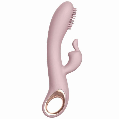 Shequ Angel's Kiss Ultra Güçlü Usb Şarjlı Klitoris Uyarıcılı Rabbitli Vibratör