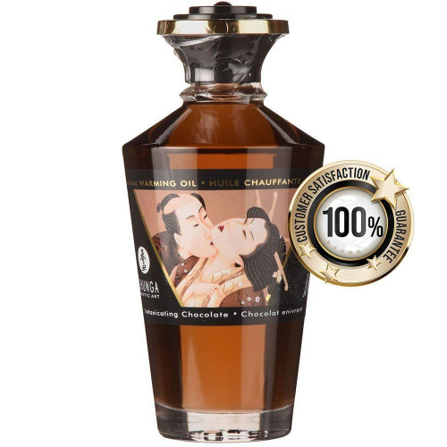 Shunga Aphrodisiac Warming Oil 100 ml Çikolatalı Erotik Masaj Yağı